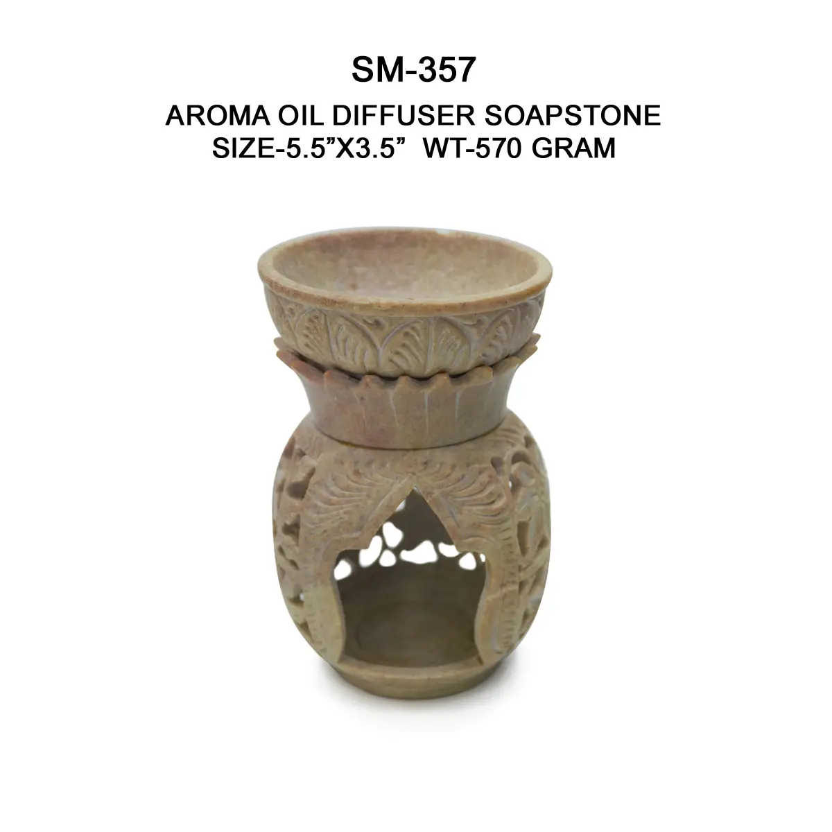 AROMA OIL DIFFUSER SOAPSTONE